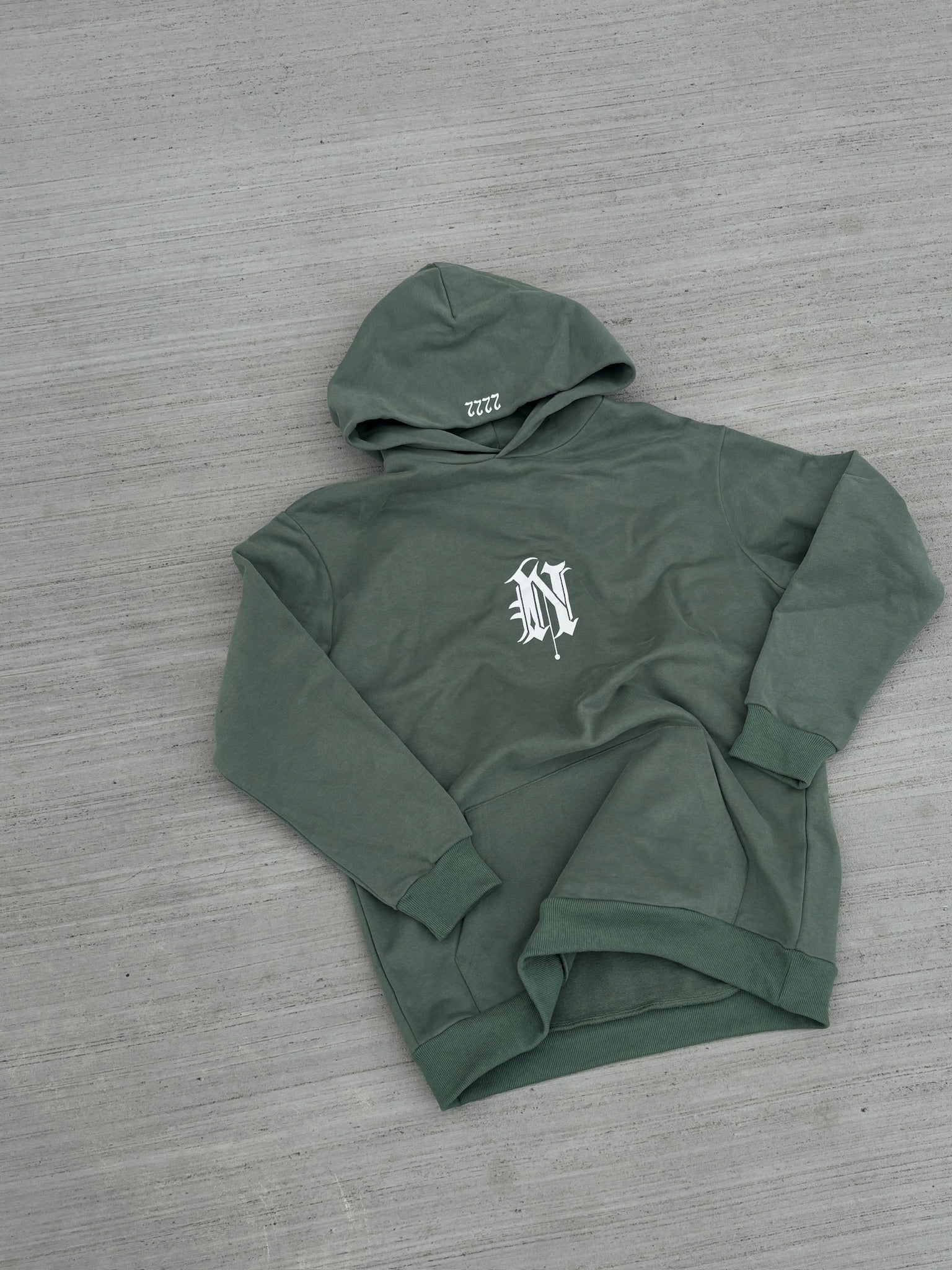 F.S.O Hoodie - Sage/White