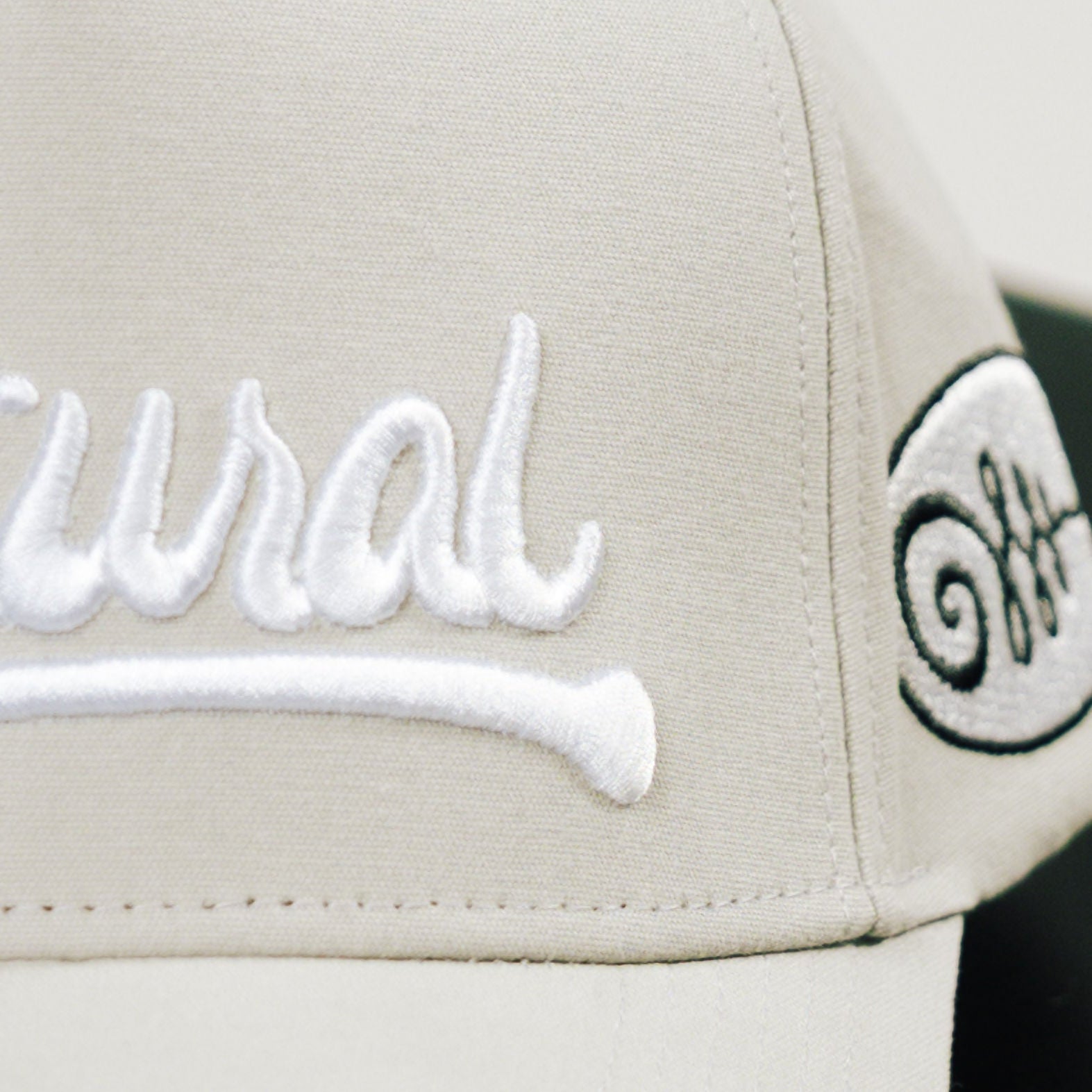 Signature Font SnapBack - Grey