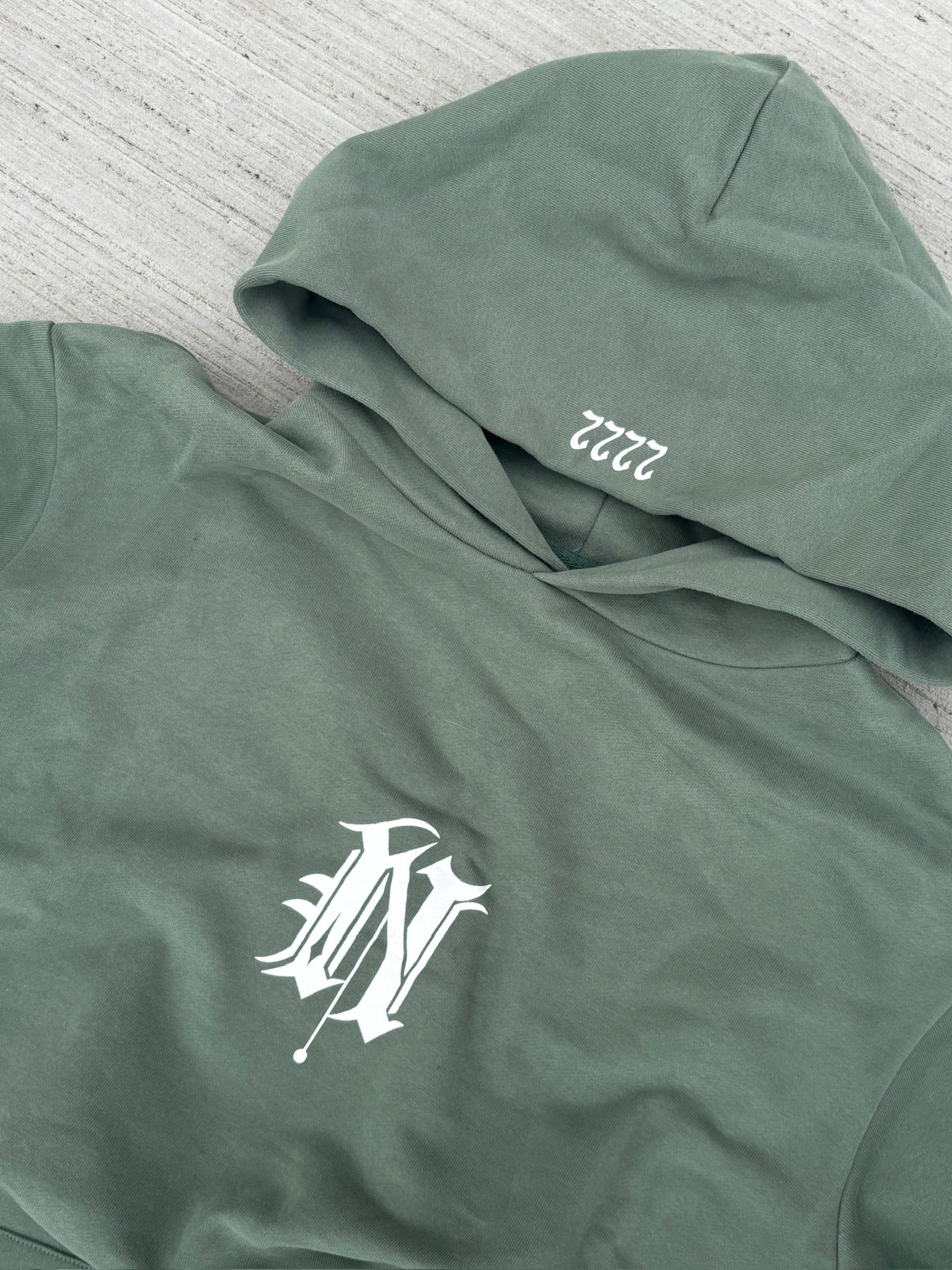 F.S.O Hoodie - Sage/White