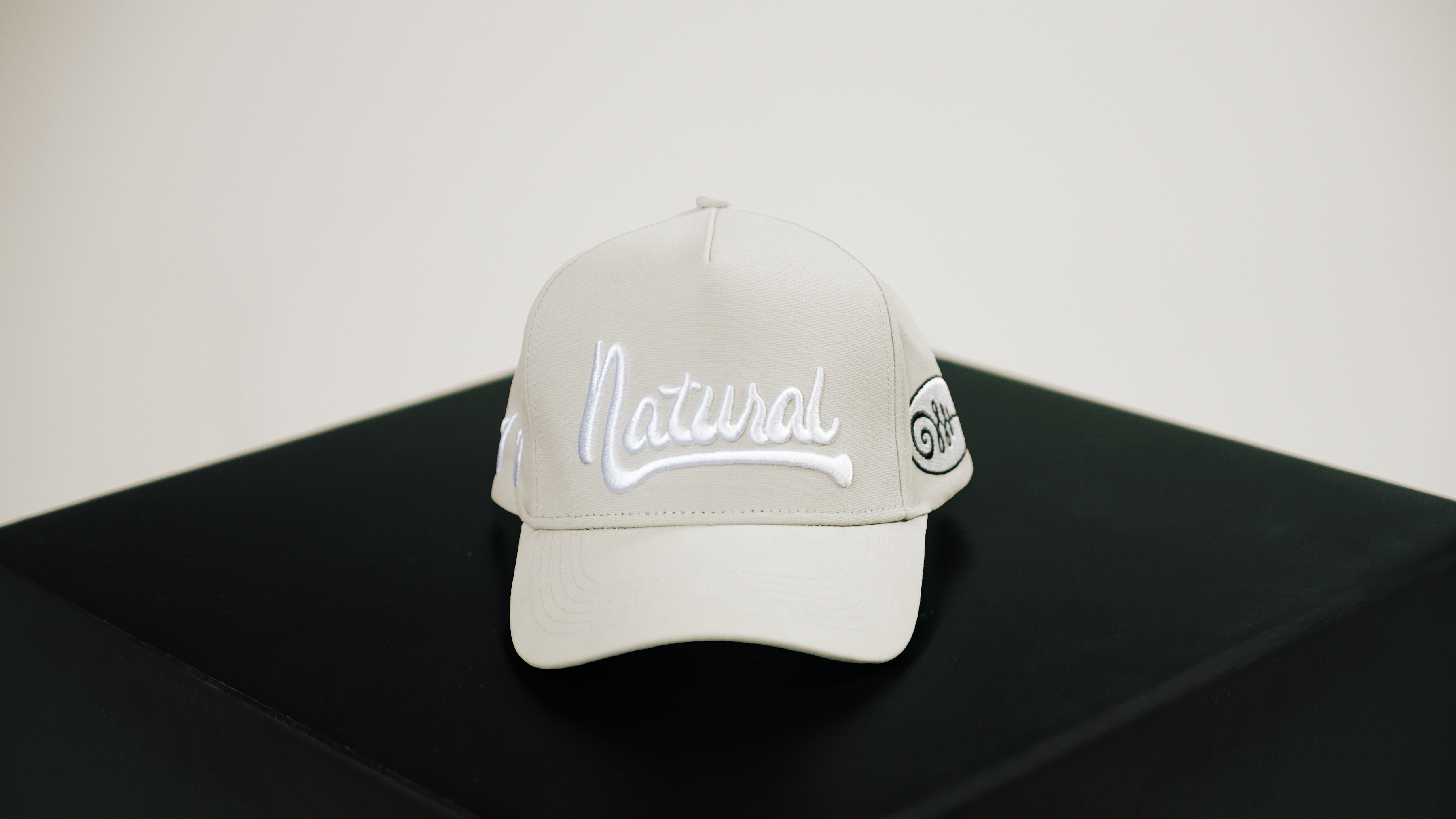Signature Font SnapBack - Grey