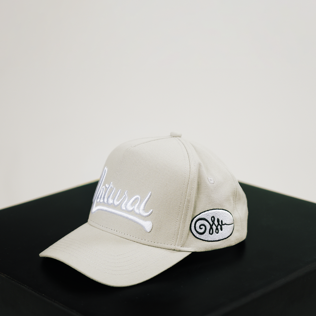 Signature Font SnapBack - Grey