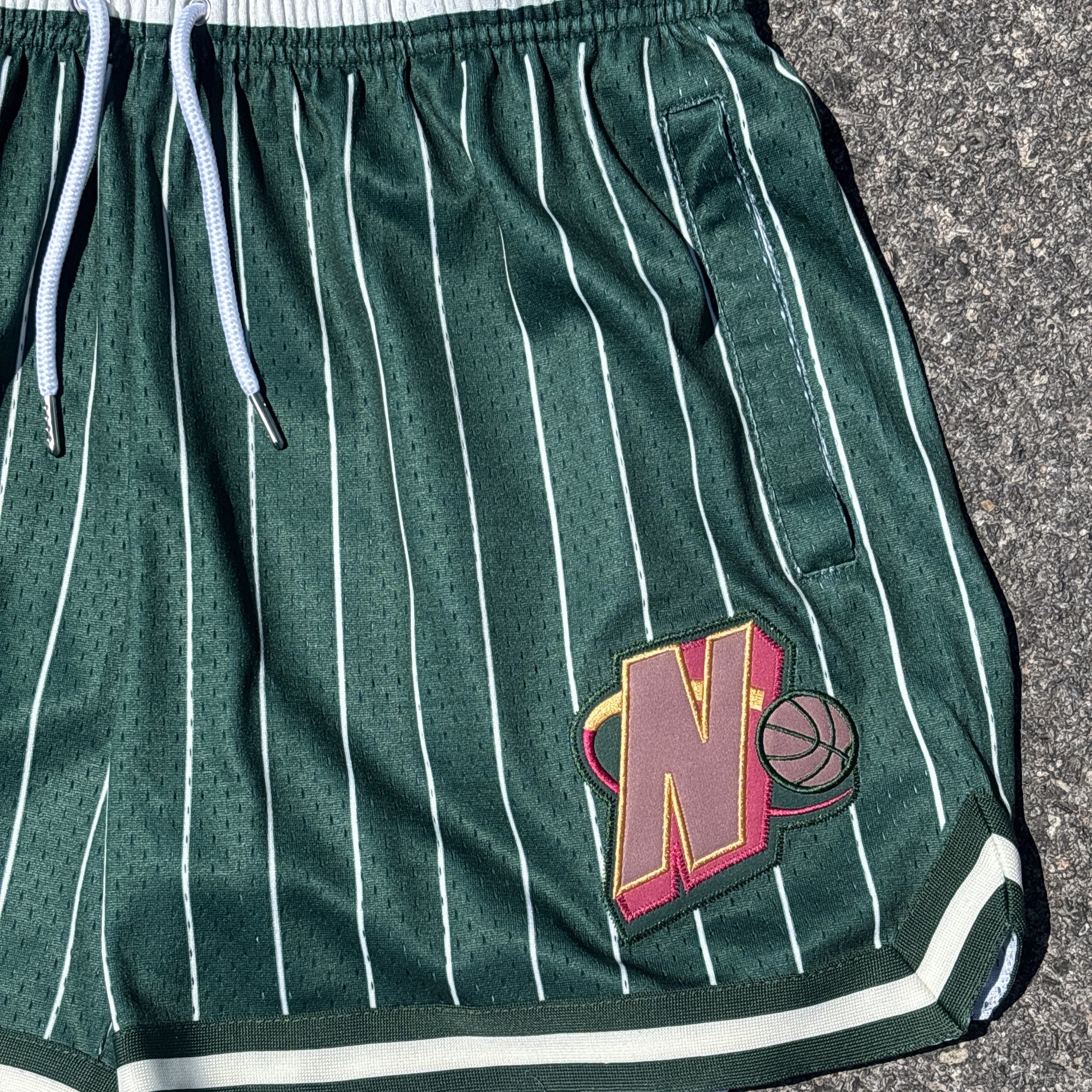 'Hardwood' Mesh Shorts