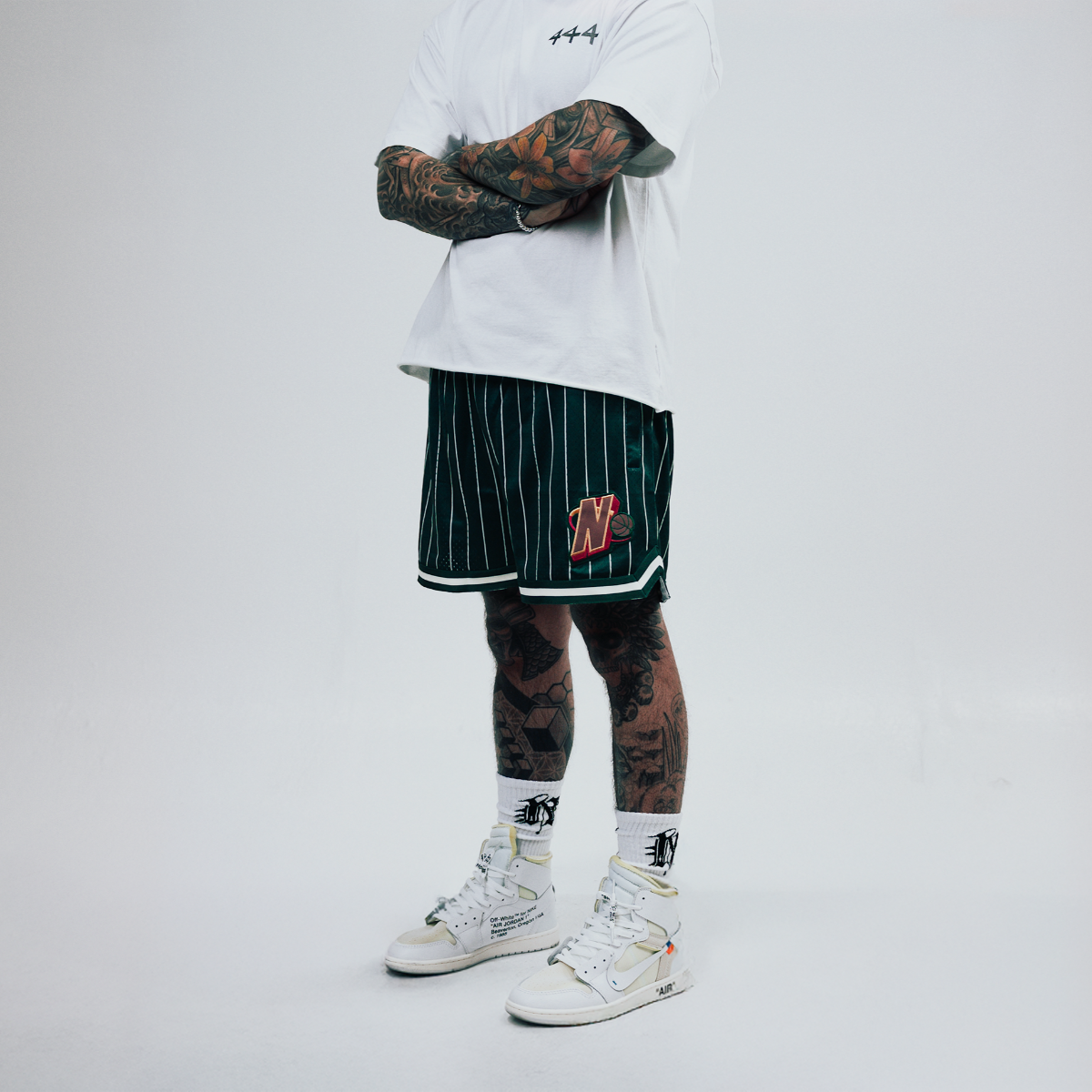 'Hardwood' Mesh Shorts