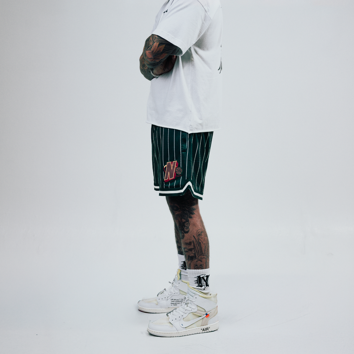 'Hardwood' Mesh Shorts