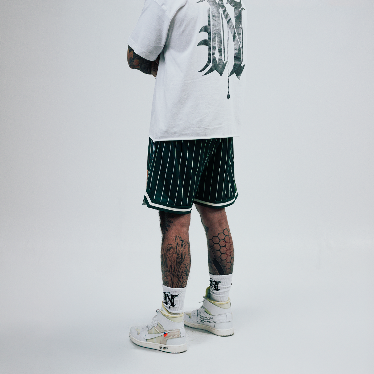 'Hardwood' Mesh Shorts