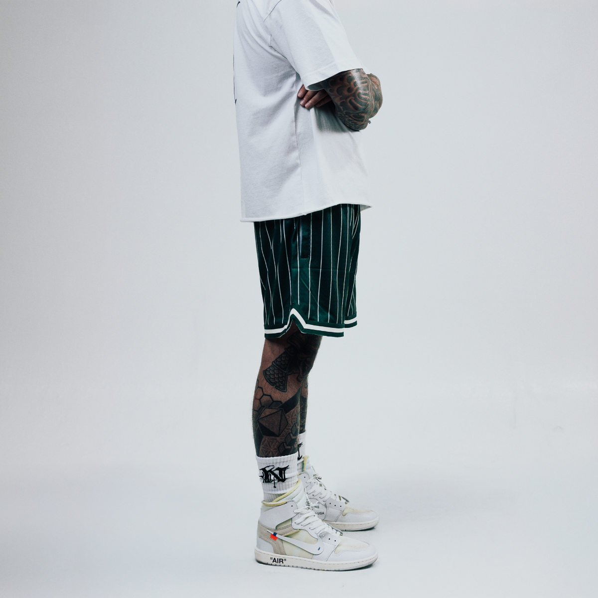 'Hardwood' Mesh Shorts