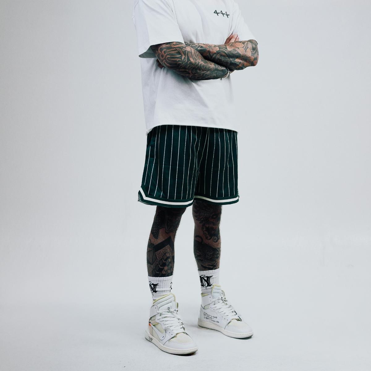 'Hardwood' Mesh Shorts