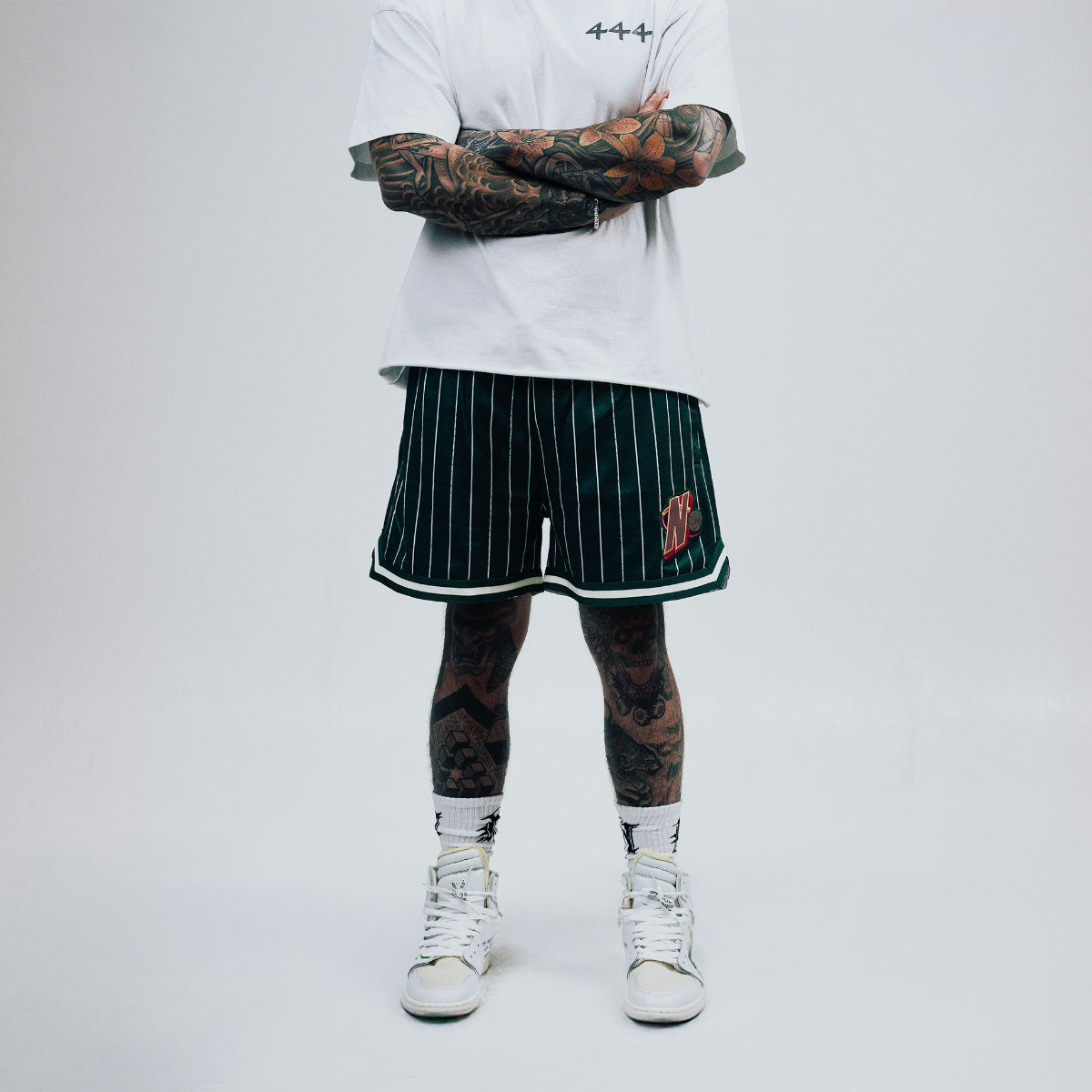 'Hardwood' Mesh Shorts